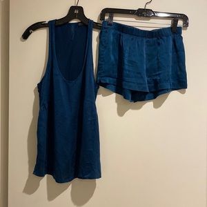 La Perla Studio camisole short set size 1 (XS) dark teal